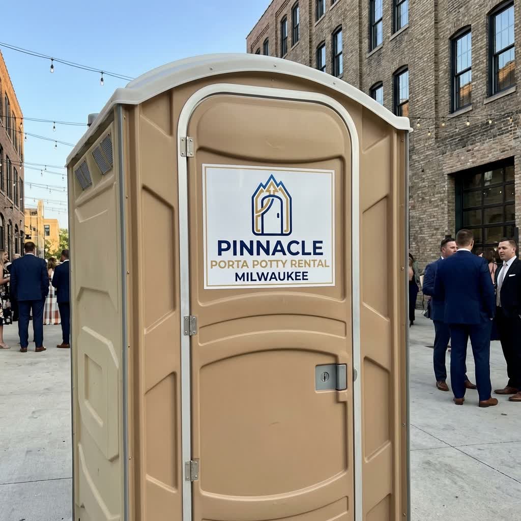 Deluxe Flushable Portable Restroom Milwaukee